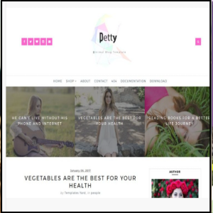 Petty Blogger Template